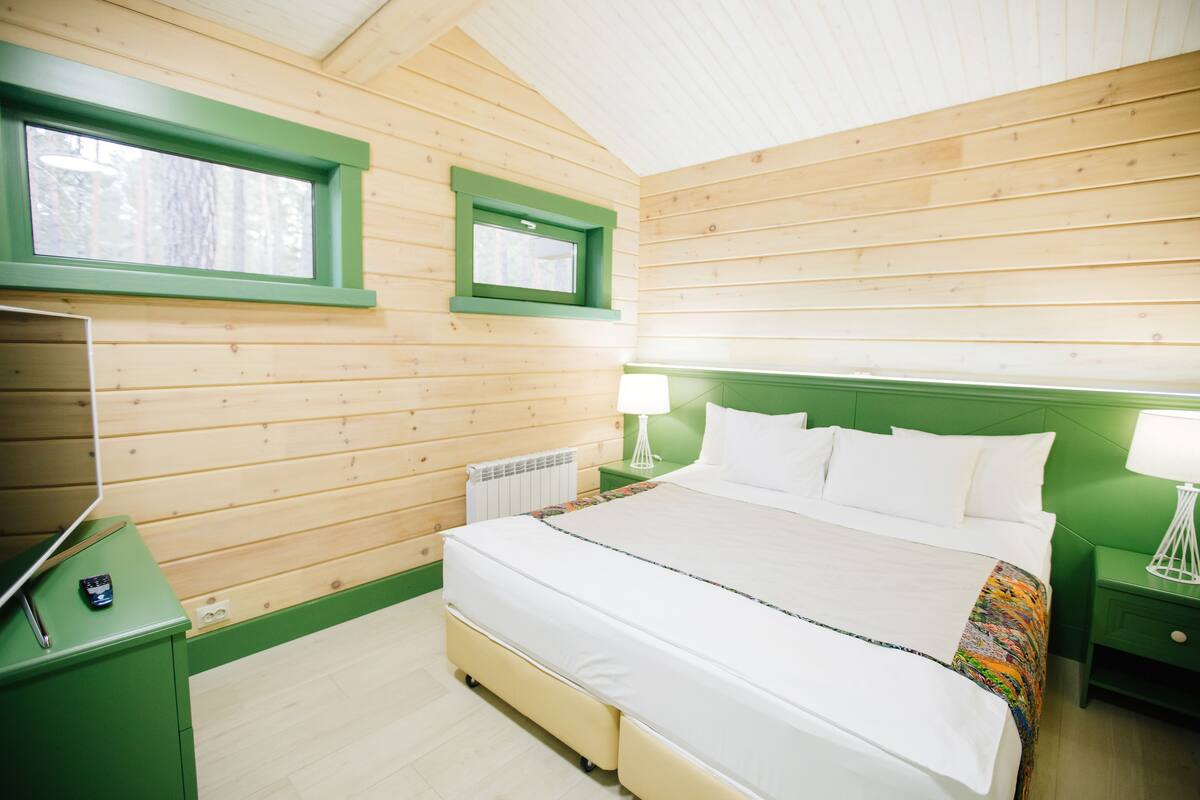 Cottage, 1 chambre (Dubrava) | 2 chambres, literie de qualité supérieure, minibar, rideaux occultants