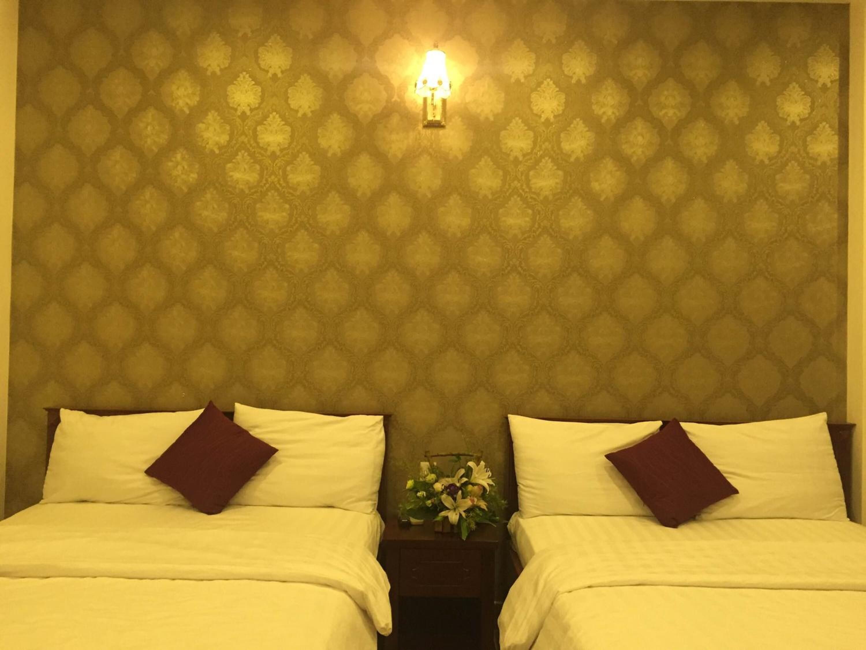 Minibar, desk, blackout drapes, free WiFi