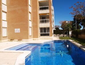 Outdoor pool - Dream penthouse with BBQ&Pool (Cambrils)