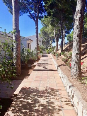 Overnattingsstedets uteområder