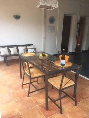 Udendørs spisemuligheder