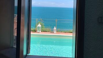 Opvarmet pool, liggestole