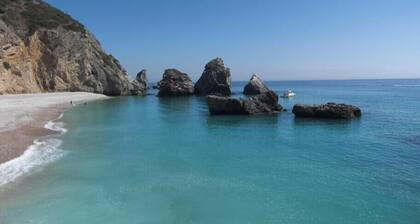Villa avec grande piscine, vue fantastique, prĂšs de la plage et du golf, parc naturel et cĂŽte de Lisbonne