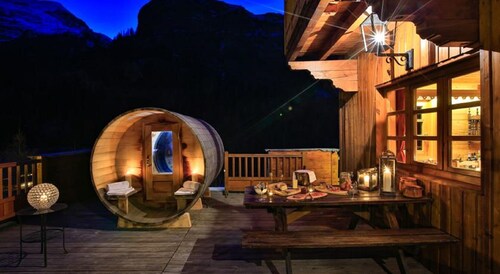 Chalet La Bulle Appt The Eagles 15 pers Sauna Jacuzzi Pool Tignes