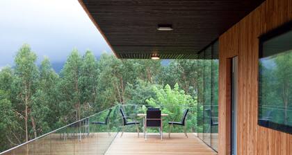 Maison de designer spectaculaire, avec piscine chauffée, à 8 minutes de la plage.