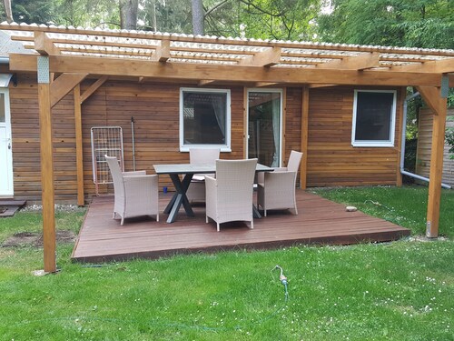 Cute Bungalow on the lake, - to relax and unwind - idyllic location