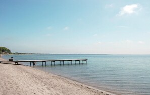 Nära stranden och fiske