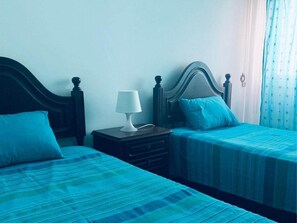3 quartos, roupa de cama