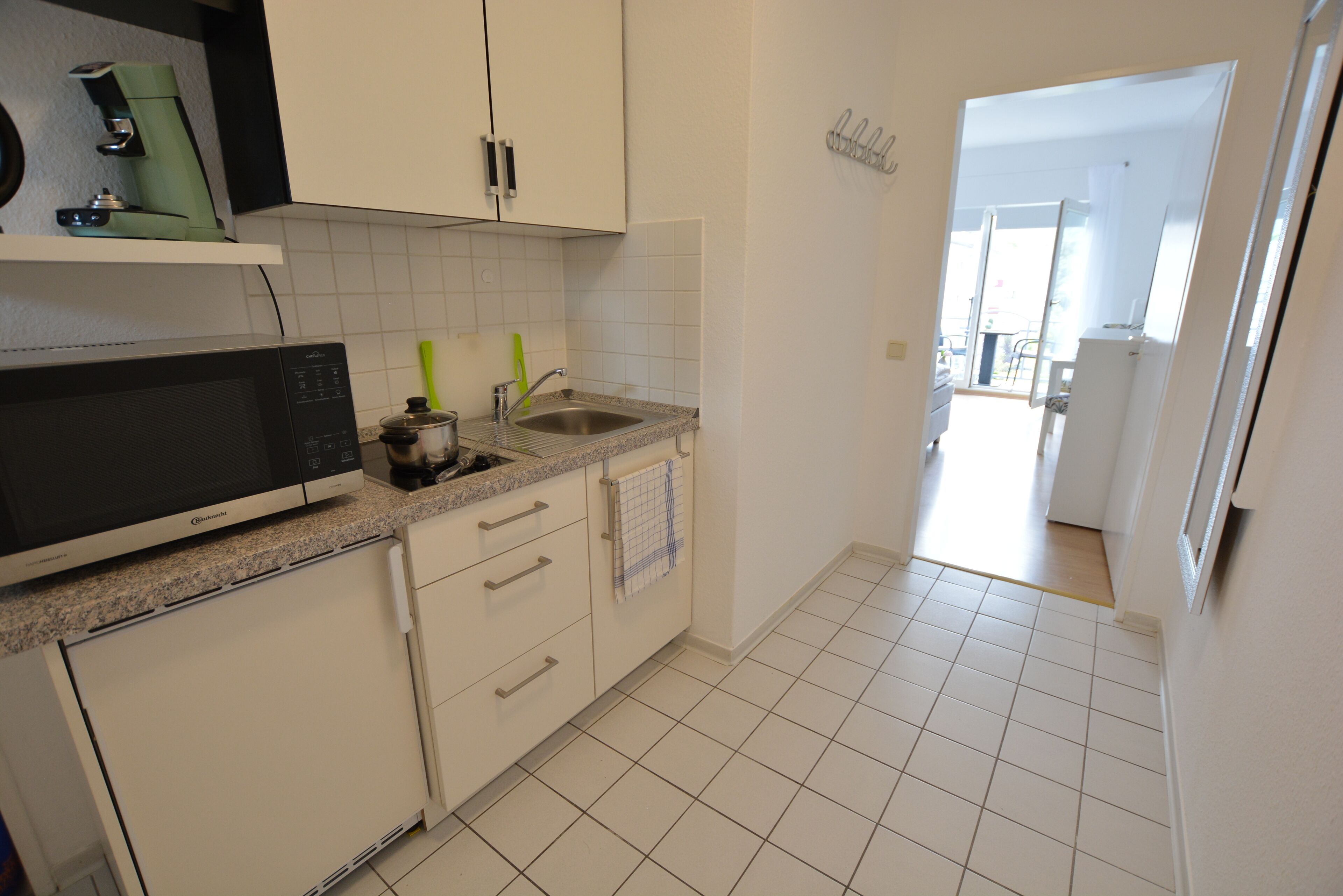 Modern 1-room apartment in the spa area - balcony, Wi-Fi, TV, near the city center