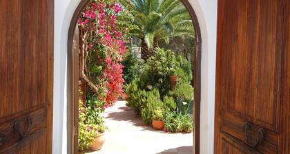 Erholung in mediterranem Garten am groĂen privaten Pool -Reduzierte Maipreise !