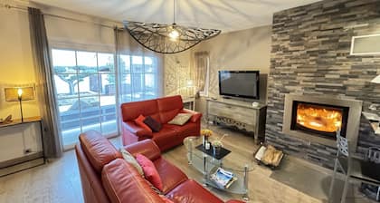 Newly built 3-star villa in Valras-Plage, 5 minutes walk from the beach