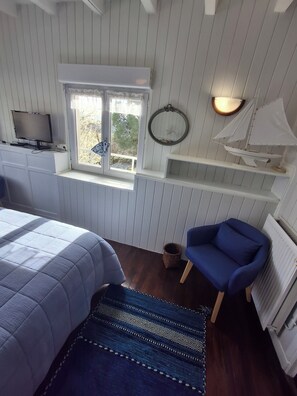 2 soverom, strykejern/-brett, wi-fi (inkludert) og sengetøy