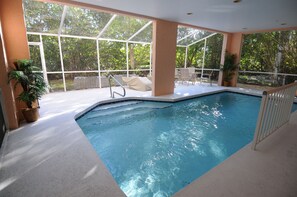 First floor pool - Bright Key West style home on the Longboat Key-Walk to the Beach (Longboat Key)