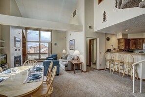 TV, fireplace, DVD player, table football