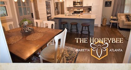 The Honeybee House North Atlanta Marietta Business or Family Travel Sleeps 1-6