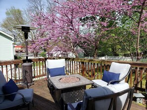 Outdoor dining - Garfield Guest House - Stonyman Suite (Luray)