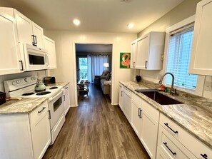 Fridge, paper towels