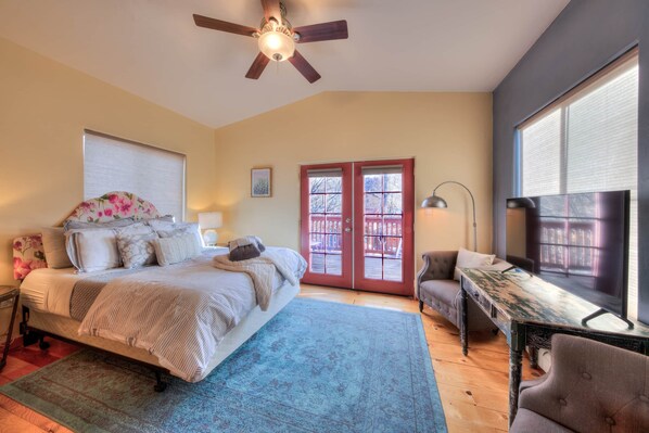 2 bedrooms, iron/ironing board, travel crib, WiFi