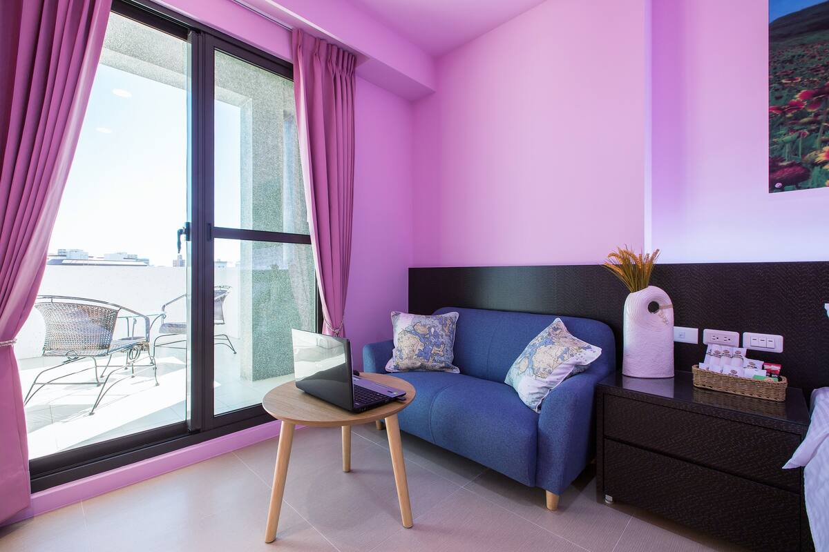 Individually decorated, individually furnished, blackout curtains