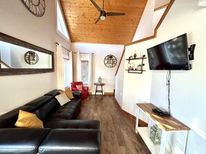 Tv, dvd-afspiller, videobibliotek, stereoanlæg