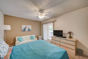 2 chambres, accès à Internet, literie fournie