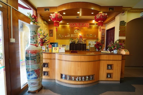 Reception. FullyWell Hotel