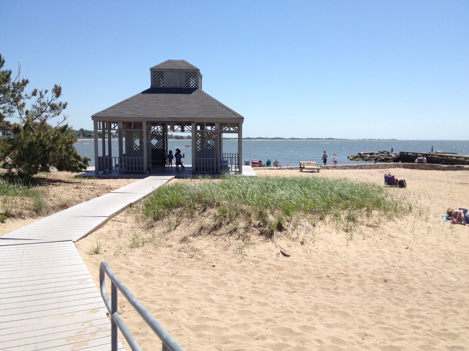Beach gazebo