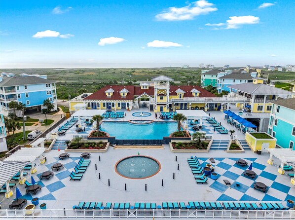 Una piscina climatizada