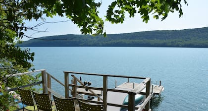 Two homes! Large Lake Property in Coop w/ Pool & Dock!