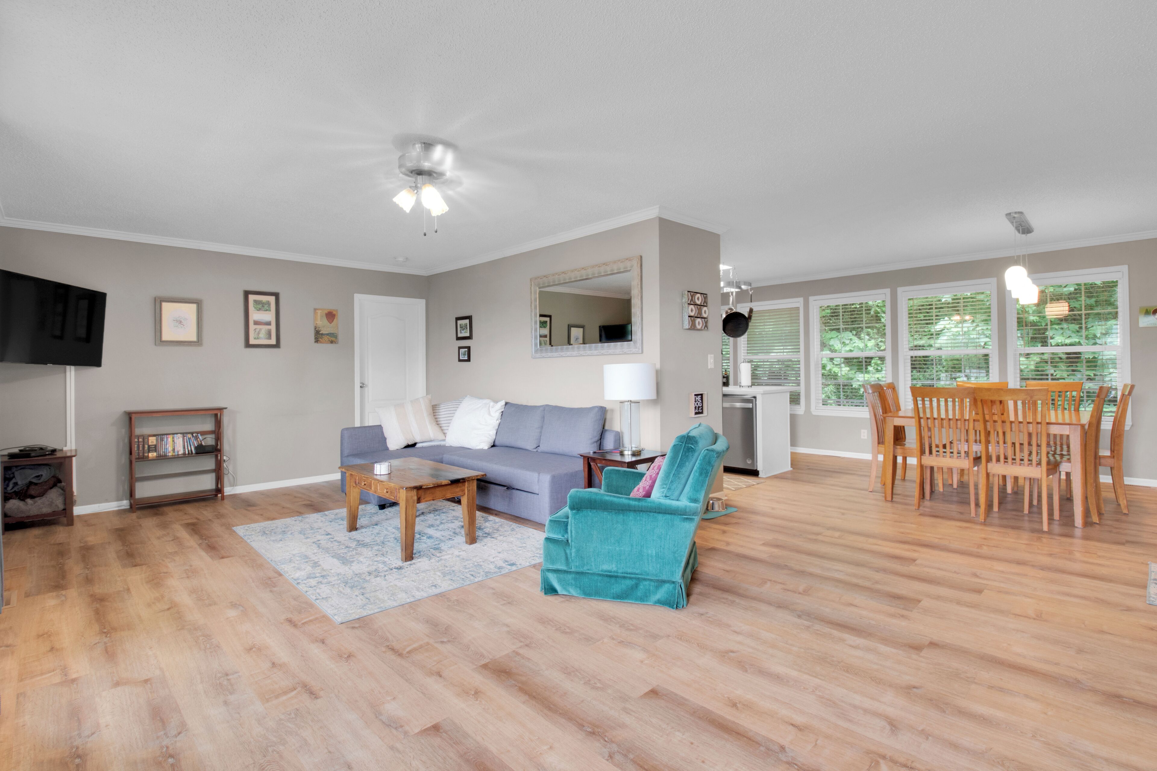 Amazing Views! Updated, warm & cozy ranch.  Fully fenced in yard. Dogs Ok! 