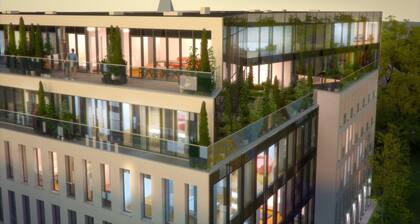 High end penthouse - large terrace