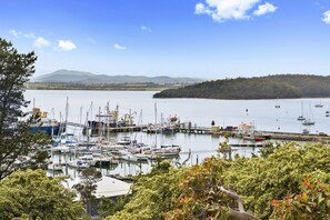 Blick von der Unterkunft