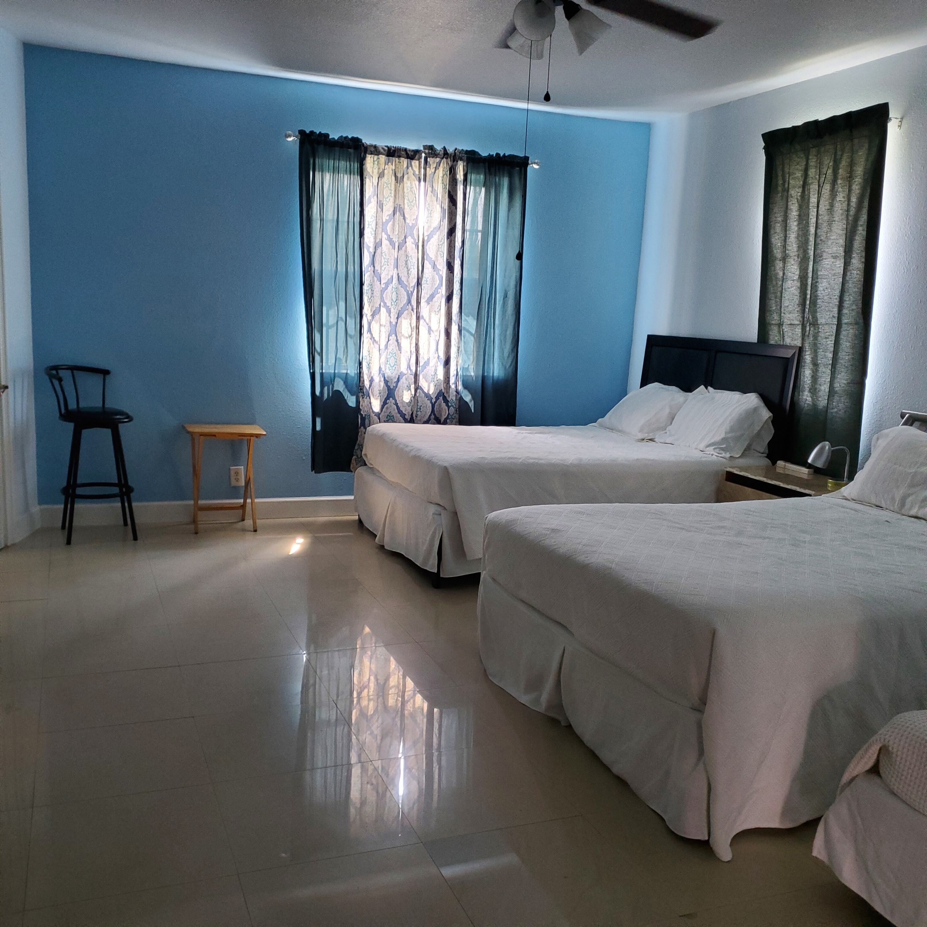 2 bedrooms, desk, iron/ironing board, free WiFi