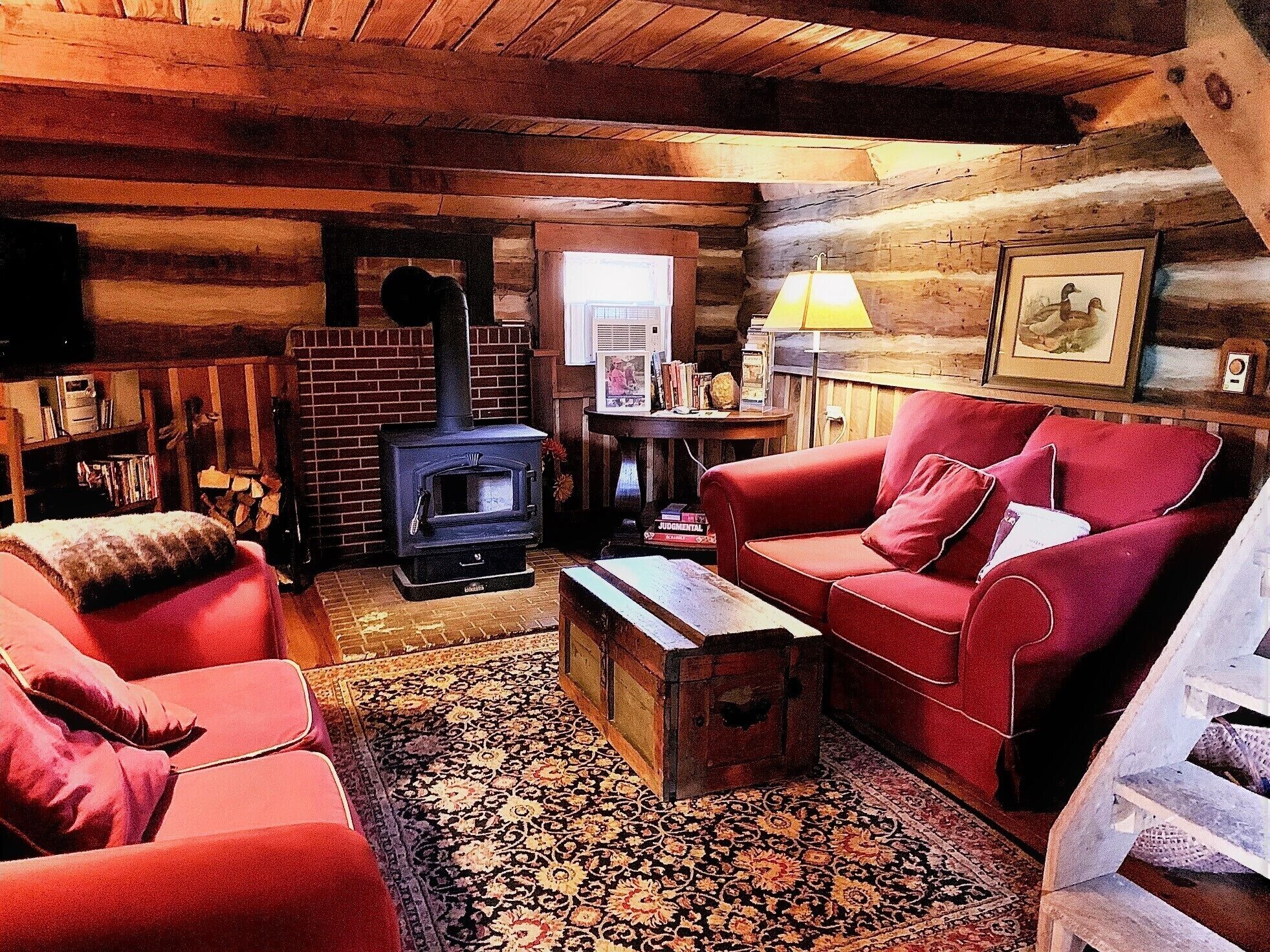 Historic Log Cabin on 250 Acres