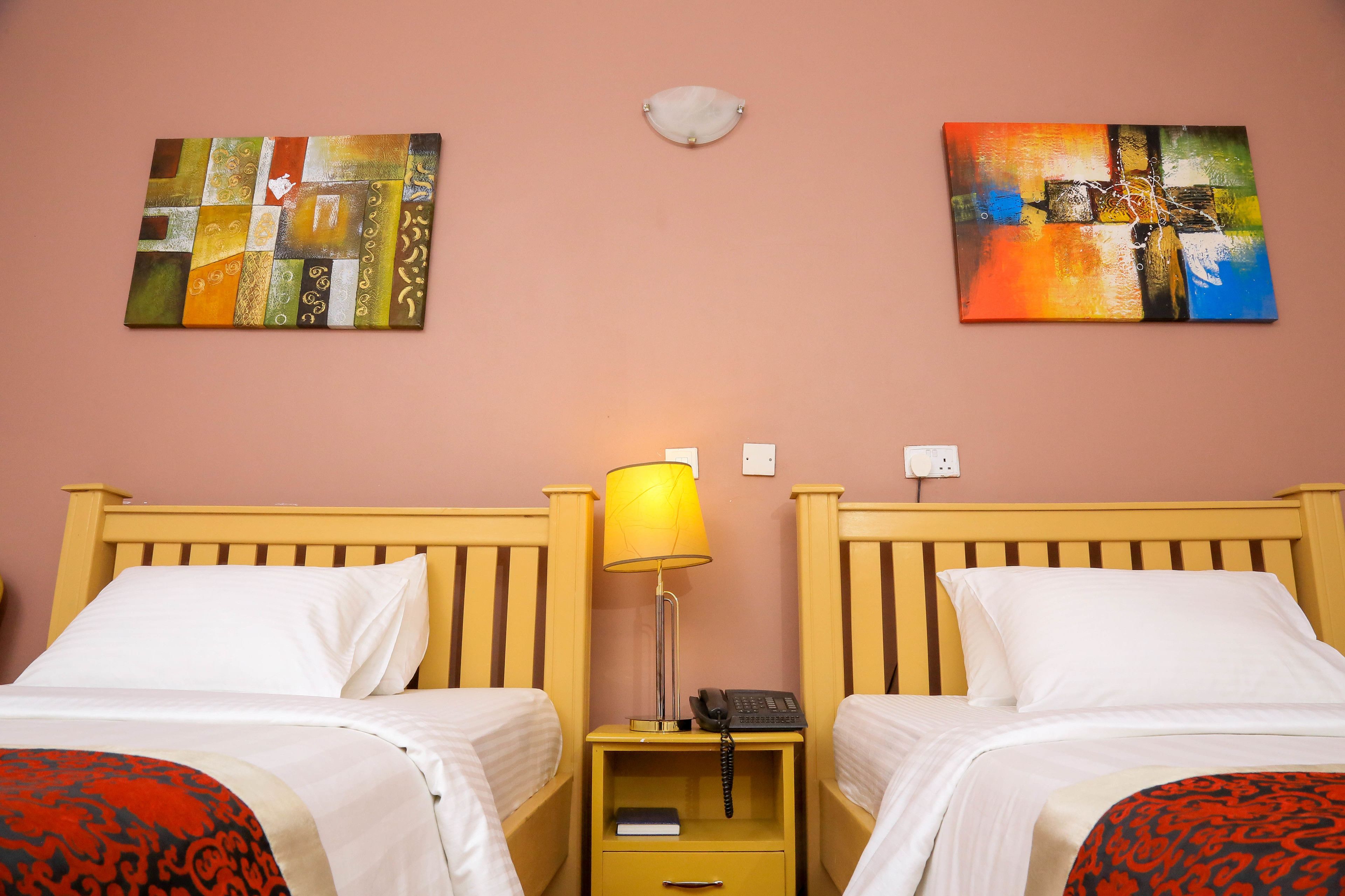 premium bedding, individually decorated, individually furnished, desk