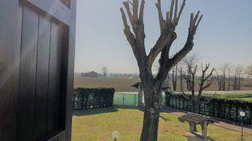 Deluxe-Doppelzimmer, Gartenblick | Blick auf den Garten