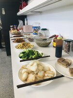 Desayuno para llevar gratuito y diario