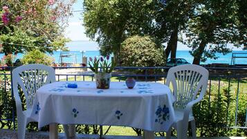 Standard Apartment, 1 Bedroom, Sea View | Balcony