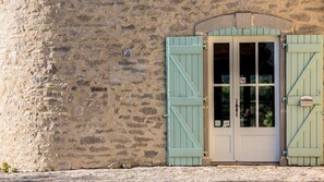 Entrée de l’hébergement