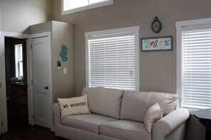 TV, DVD player - Golden Oak -Beautiful New Cottages -  Perfect Getaway for Couples (Aransas Pass)