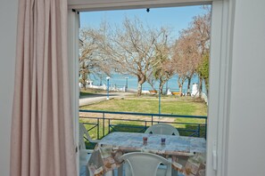 Apartment, 2 Bedrooms, Sea View, Ground Floor | View from room - Erodios Apartments (Aigialeia)