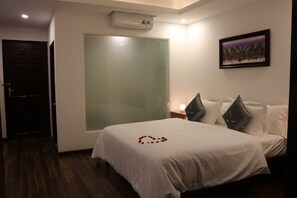Chambre Double, balcon