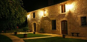 Front of property - evening/night