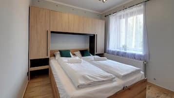 Apartment | 1 Schlafzimmer, hochwertige Bettwaren, Bügeleisen/Bügelbrett