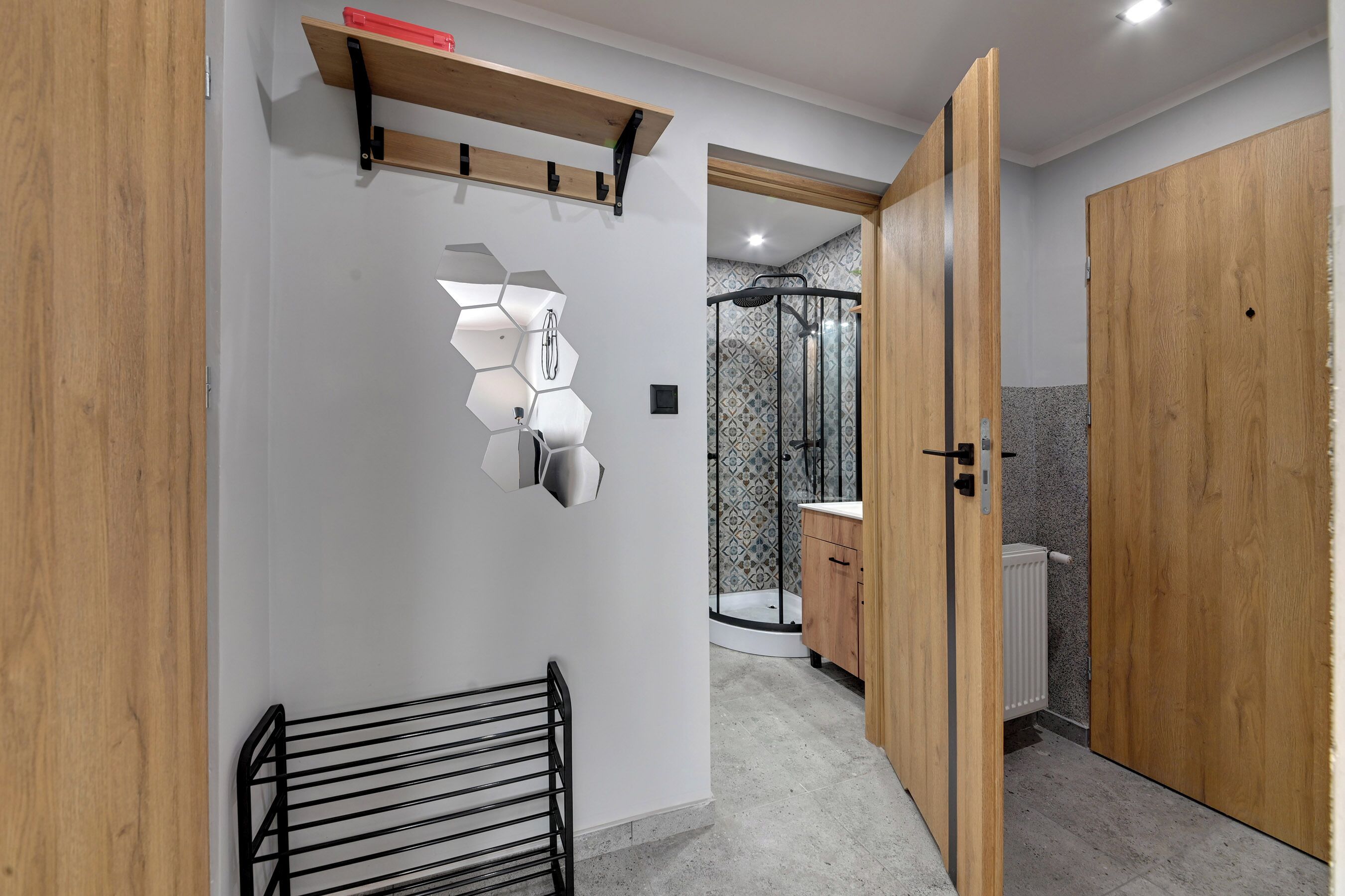 Apartemen | Area keluarga | TV layar datar