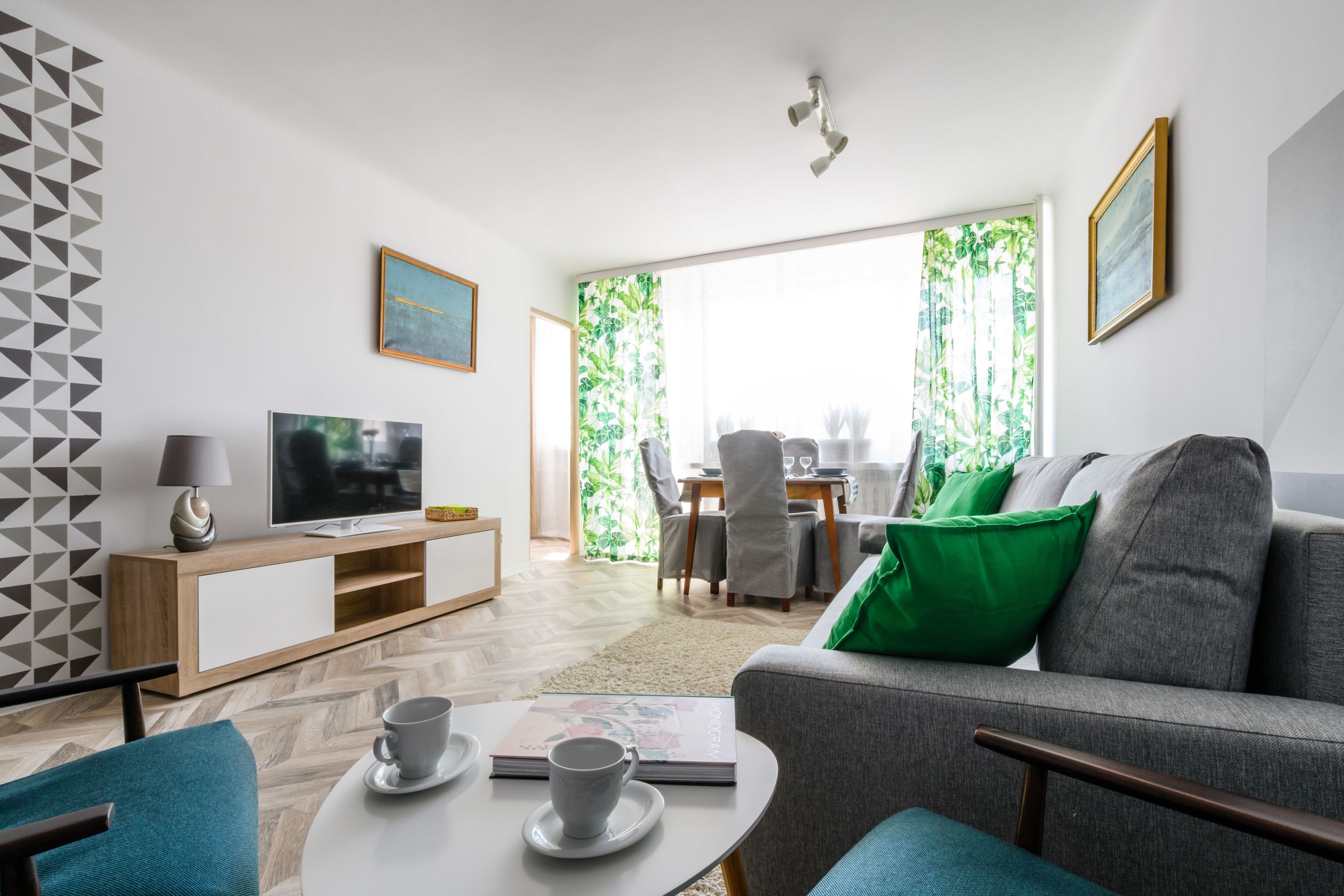 Leilighet | 1 soverom, strykejern/-brett, wi-fi (inkludert) og sengetøy