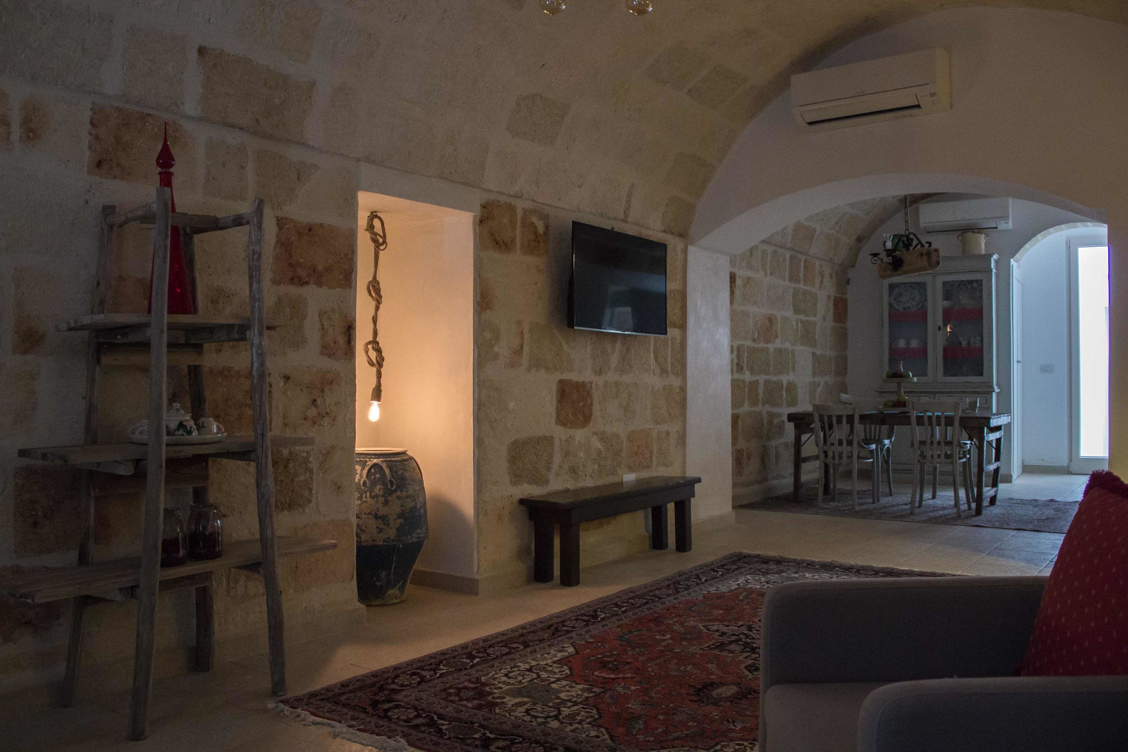 Comfort Apartment, 1 Queen Bed with Sofa bed | Living area | Flat-screen TV