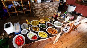Se sirven desayunos, almuerzos y cenas