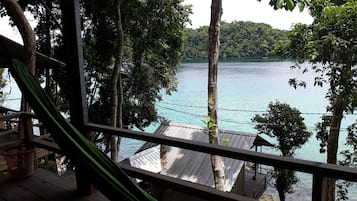 Deluxe Room, 2 Twin Beds, Garden View | View from room