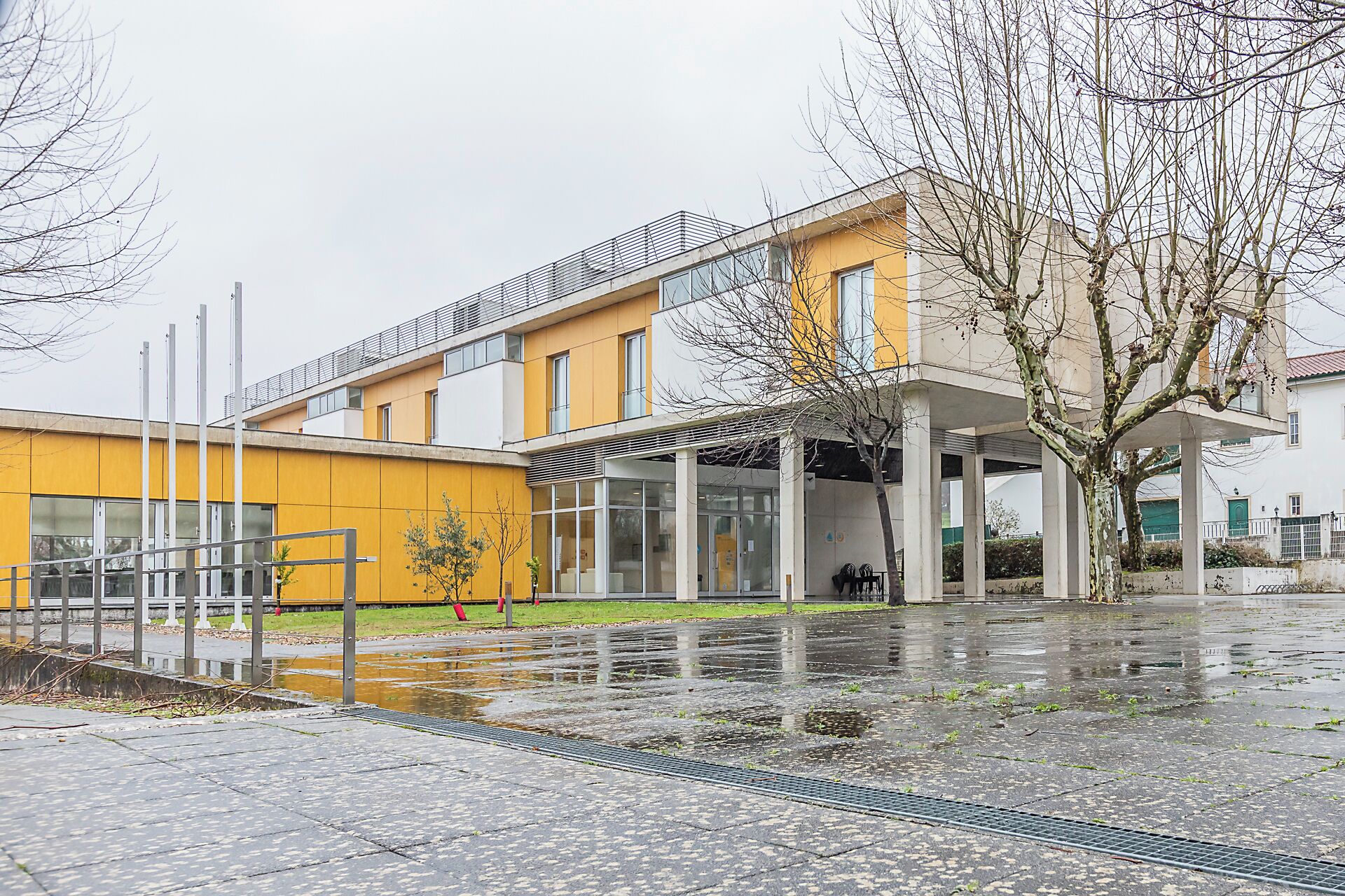 Fachada de la propiedad